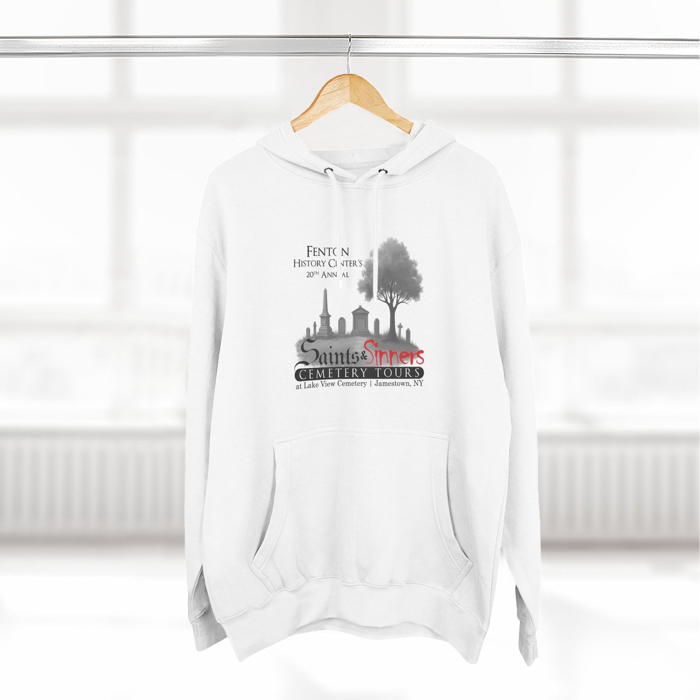 20th Annual Saints & Sinners Cemetery Tours (Fleece Hoodie)