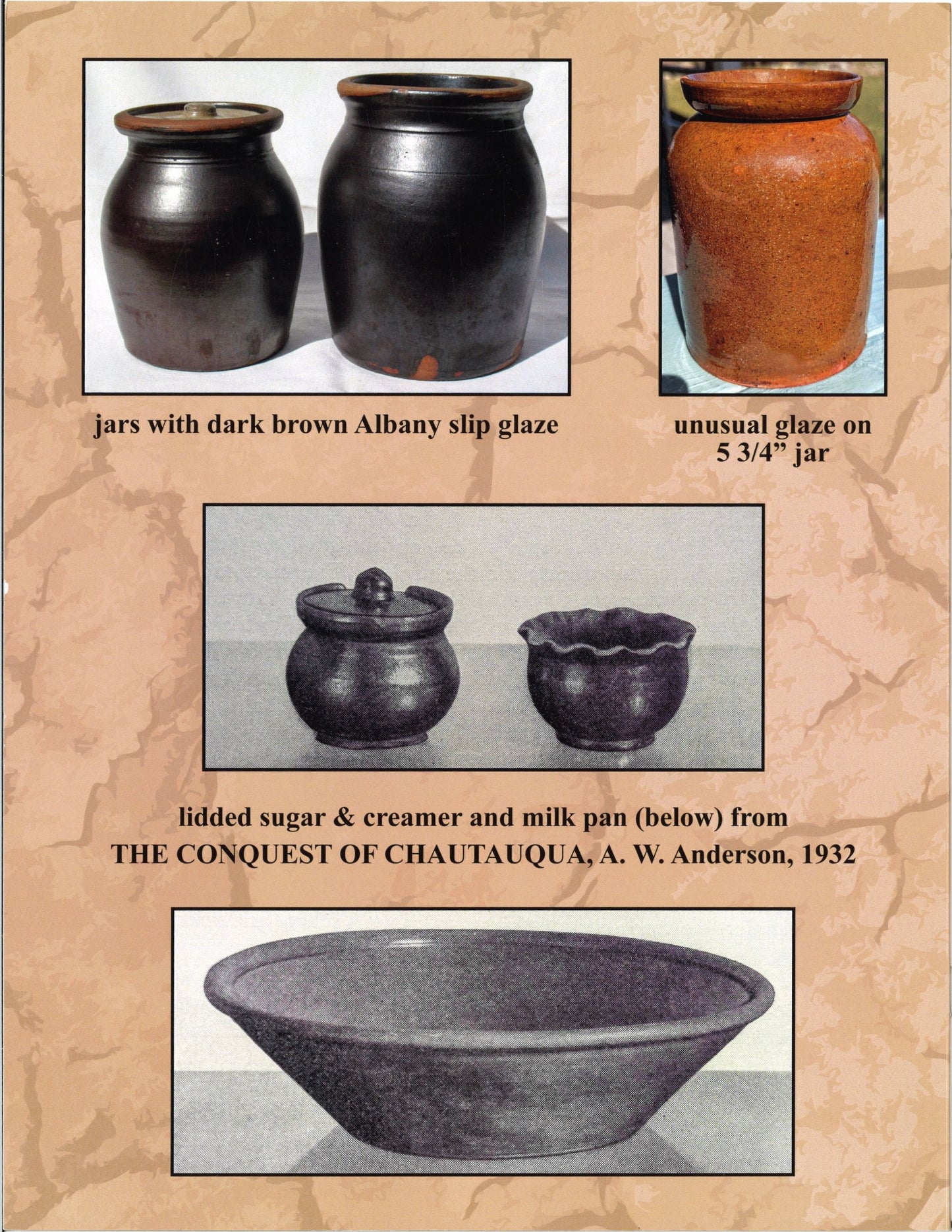 The Fenton & Whittemore Redware Pottery of Jamestown, and Fluvanna, Chautauqua Co., NY 1812 - c. 1860