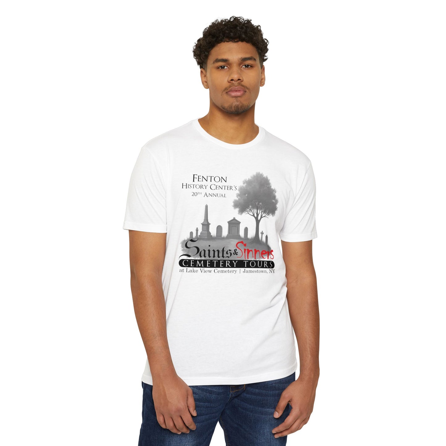 20th Annual Saints & Sinners Cemetery Tours (60C/40P T-shirt)