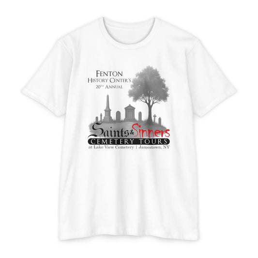 20th Annual Saints & Sinners Cemetery Tours (60C/40P T-shirt)