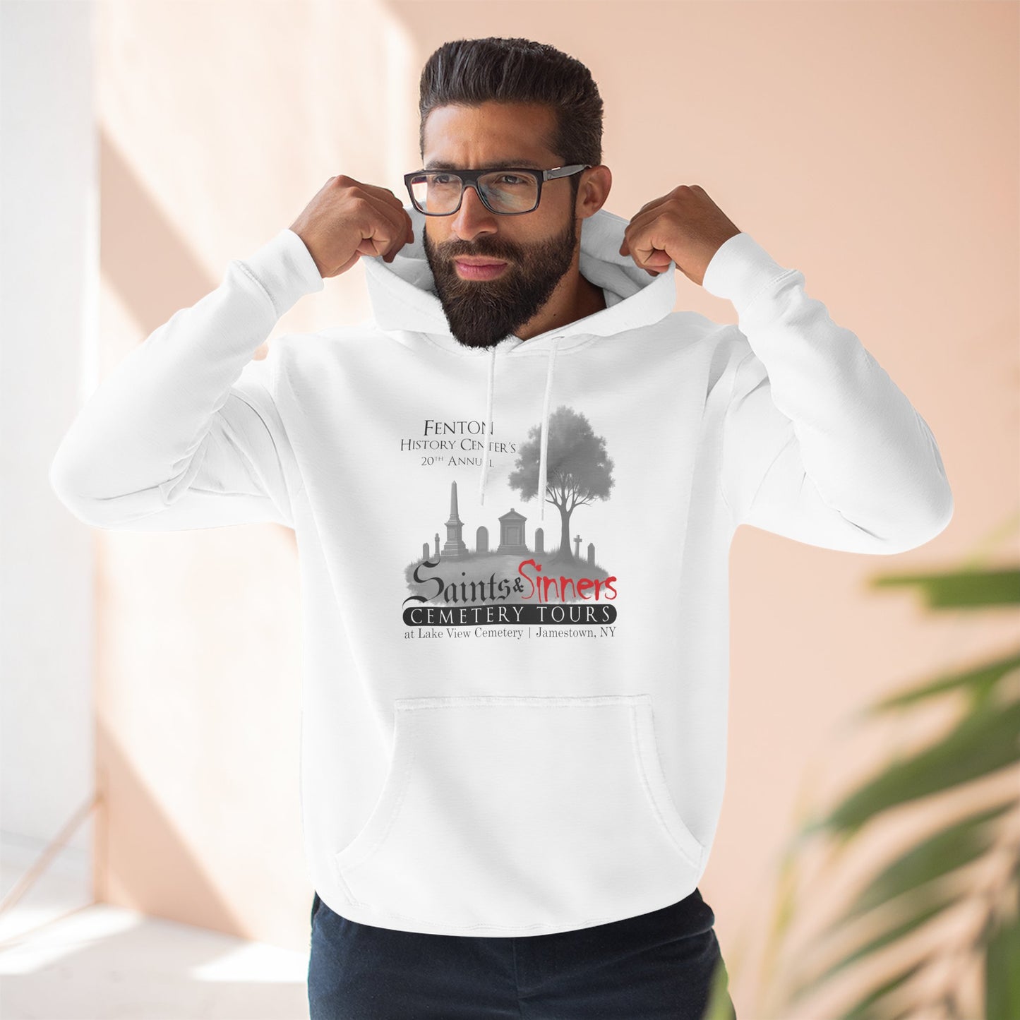 20th Annual Saints & Sinners Cemetery Tours (Fleece Hoodie)