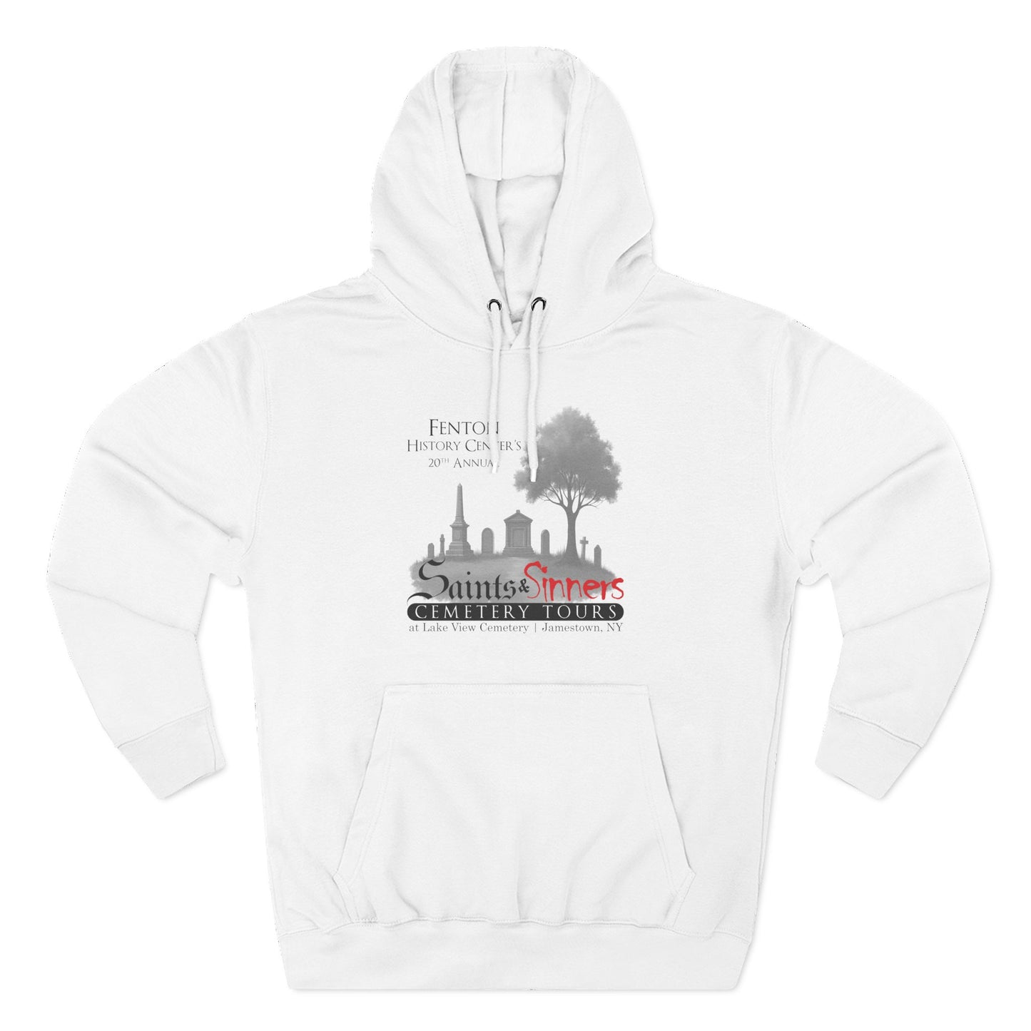 20th Annual Saints & Sinners Cemetery Tours (Fleece Hoodie)