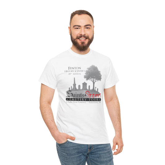 20th Annual Saints & Sinners Cemetery Tours (Cotton T-shirt)