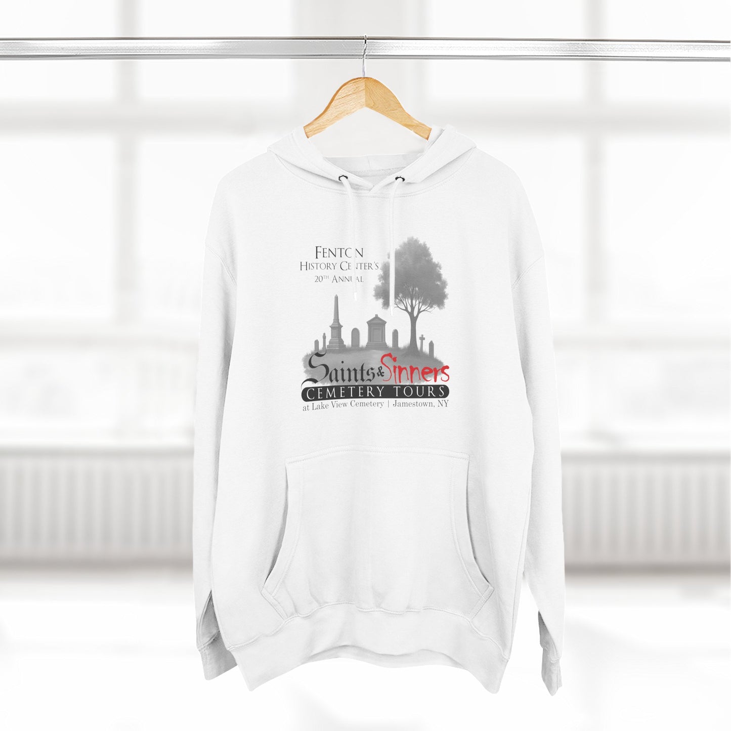 20th Annual Saints & Sinners Cemetery Tours (Fleece Hoodie)