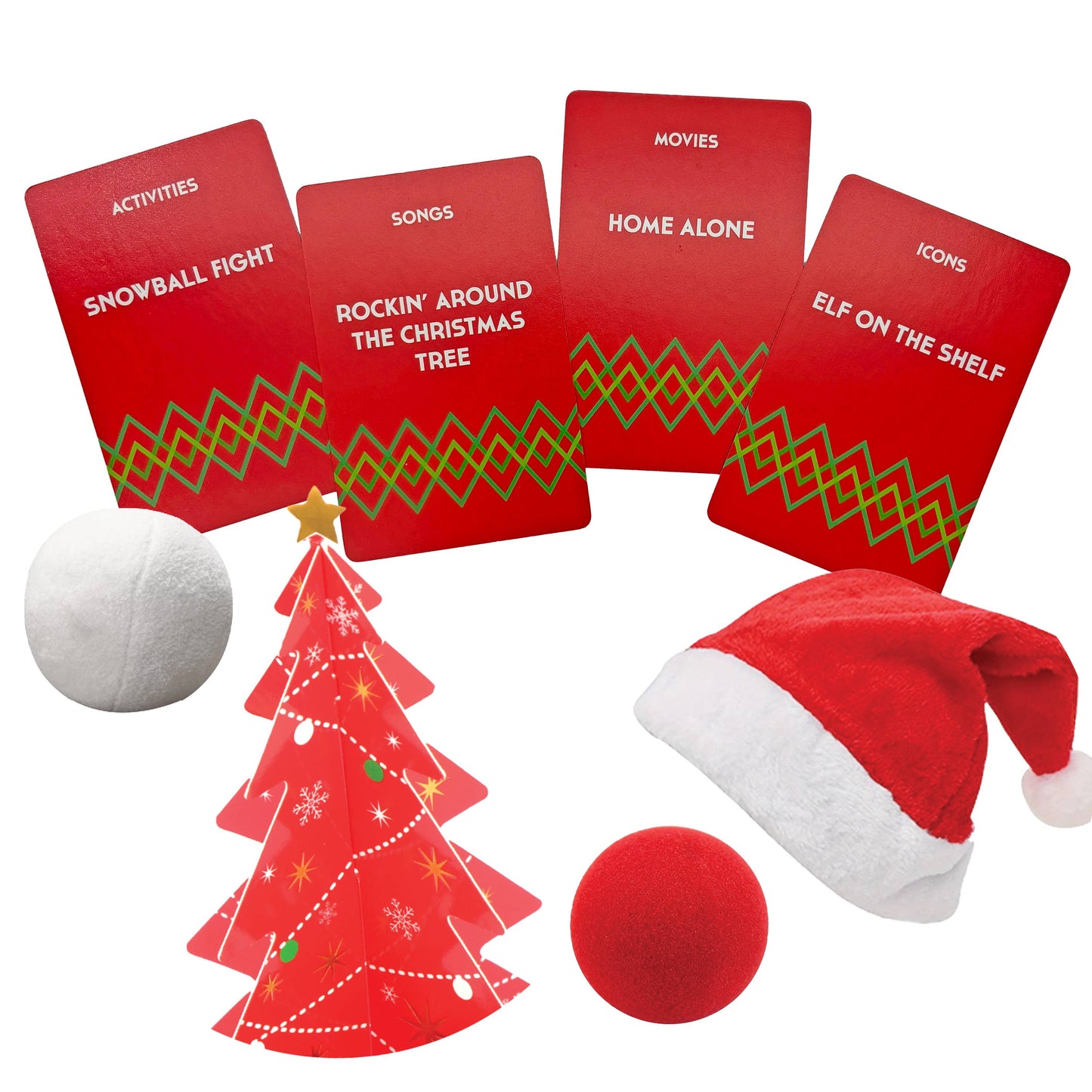 Holiday Charades Game with Props