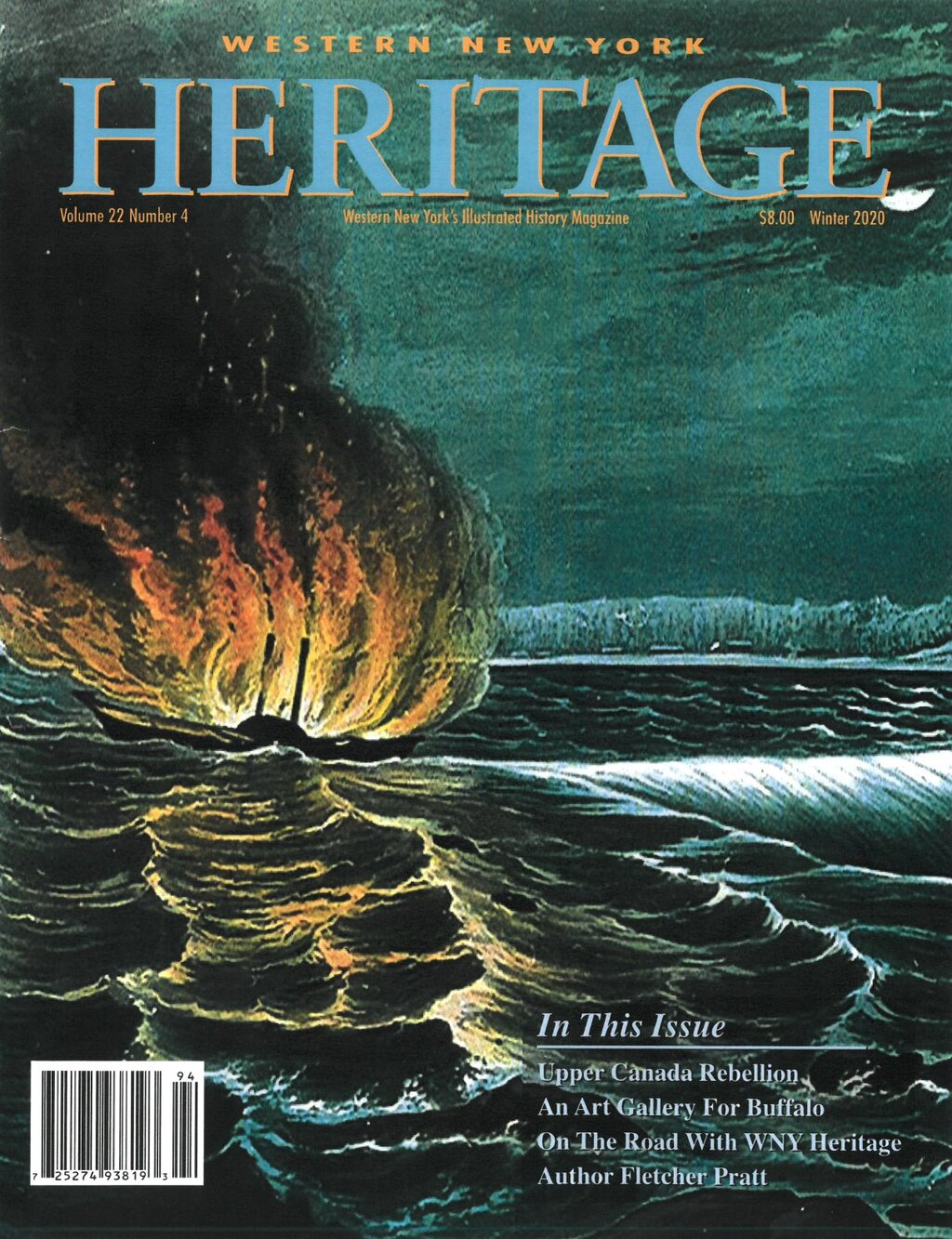 Western New York Heritage Magazine - Vol. 22, No. 4 - Winter 2020