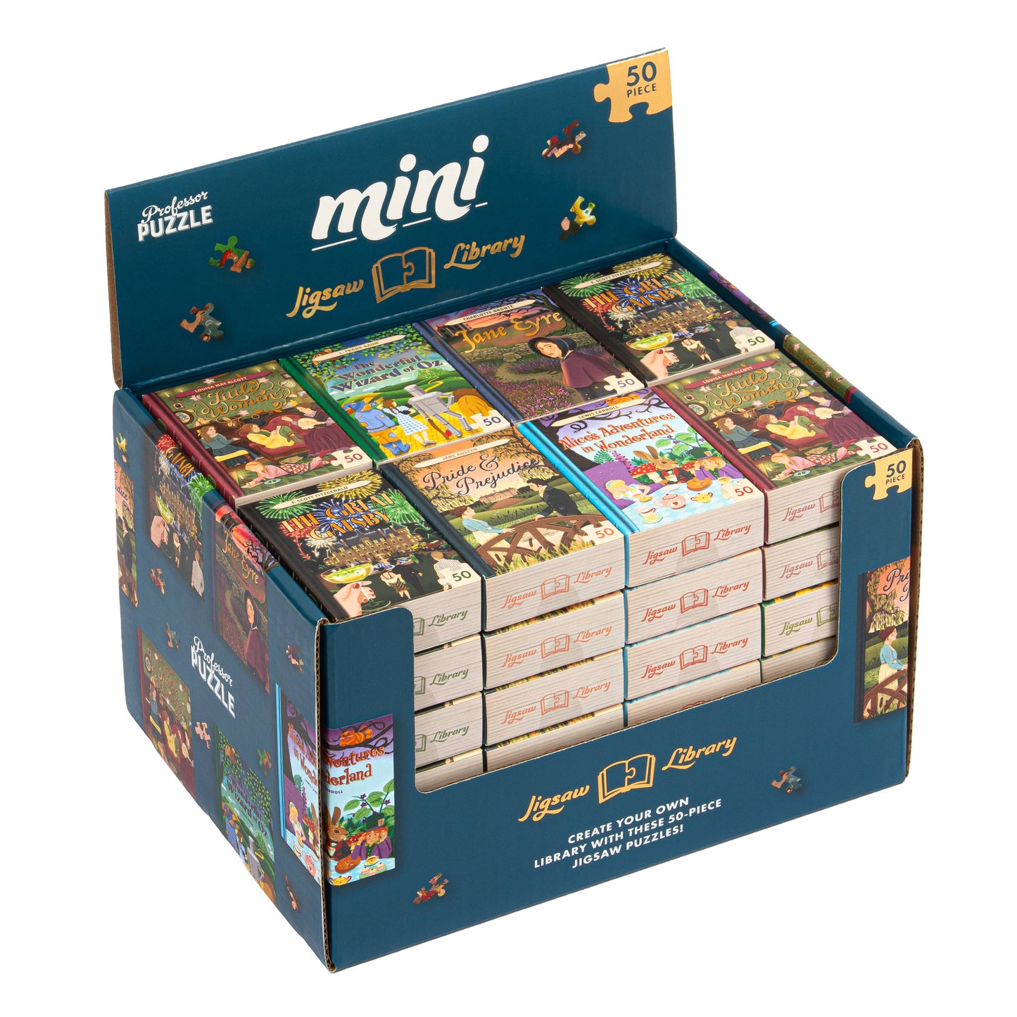Mini Jigsaw Library Puzzle